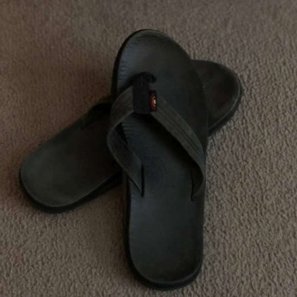 Mens Rainbow Sandal - Black